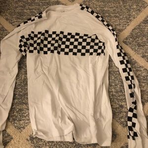 Checkered long sleeve shirt